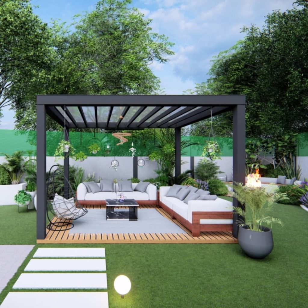 Modele de foișoare din lemn pentru relaxare în grădină